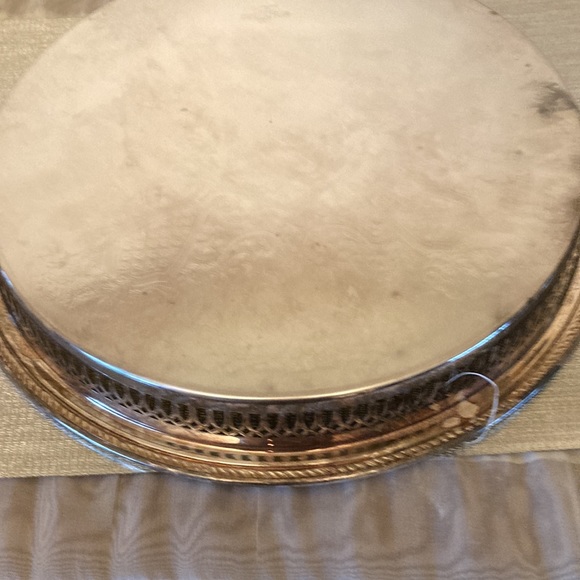 Vintage British Leonard Silver Tray - Picture 4 of 8